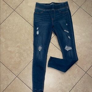 Old Navy Rockstar Women's Distressed Blue Jeans Size 4